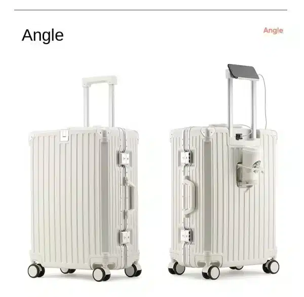 Aluminum Frame Carry On Luggage - Image 16