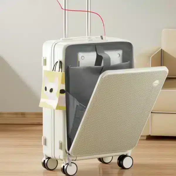 Smart Multifunctional USB Charging Suitcase Wholesale - Image 5