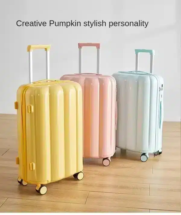 Pumpkin Bubble Travel Suitcase Wholesale - Image 7